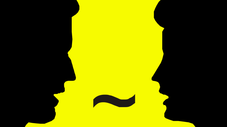 Pictogramm zwei Personen unterhalten sich
